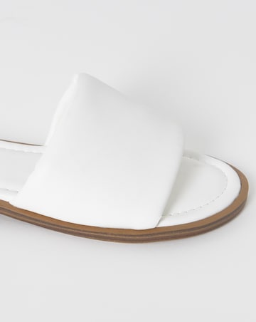 Athena Classic Flat Mules - Extra Wide Fit (EEE)