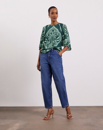Joanna Hope Floral Printed Blouse
