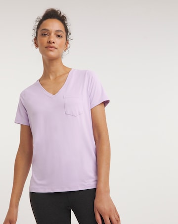 Skechers Godri Serene V-Neck T-Shirt