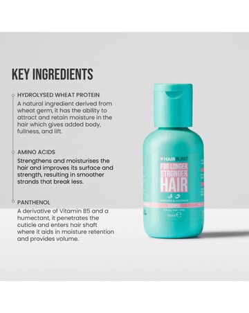 Hairburst Mini Shampoo For Longer, Stronger Hair- 60ml
