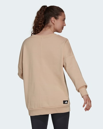 adidas FI 3 Bar Crew Sweatshirt Plus Size