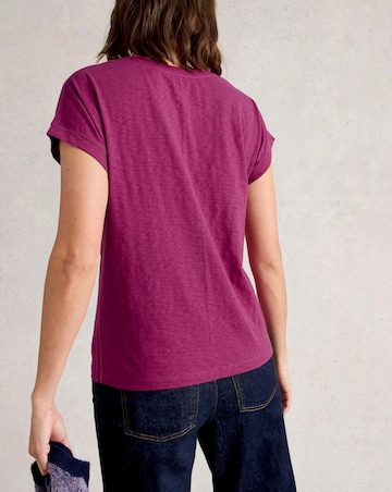 White Stuff Nelly Notch Neck Tee