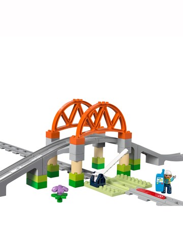 LEGO DUPLO Train Bridge and Tracks Expansion Set Toy 10426