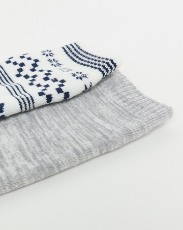 Pretty Secrets (2 Pair Pack) Fleece Lined Long Thermal Socks