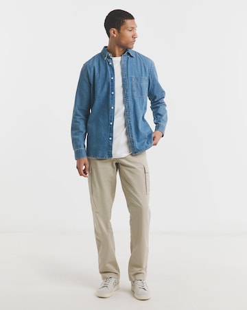 Cotton Stretch Cargo Trouser