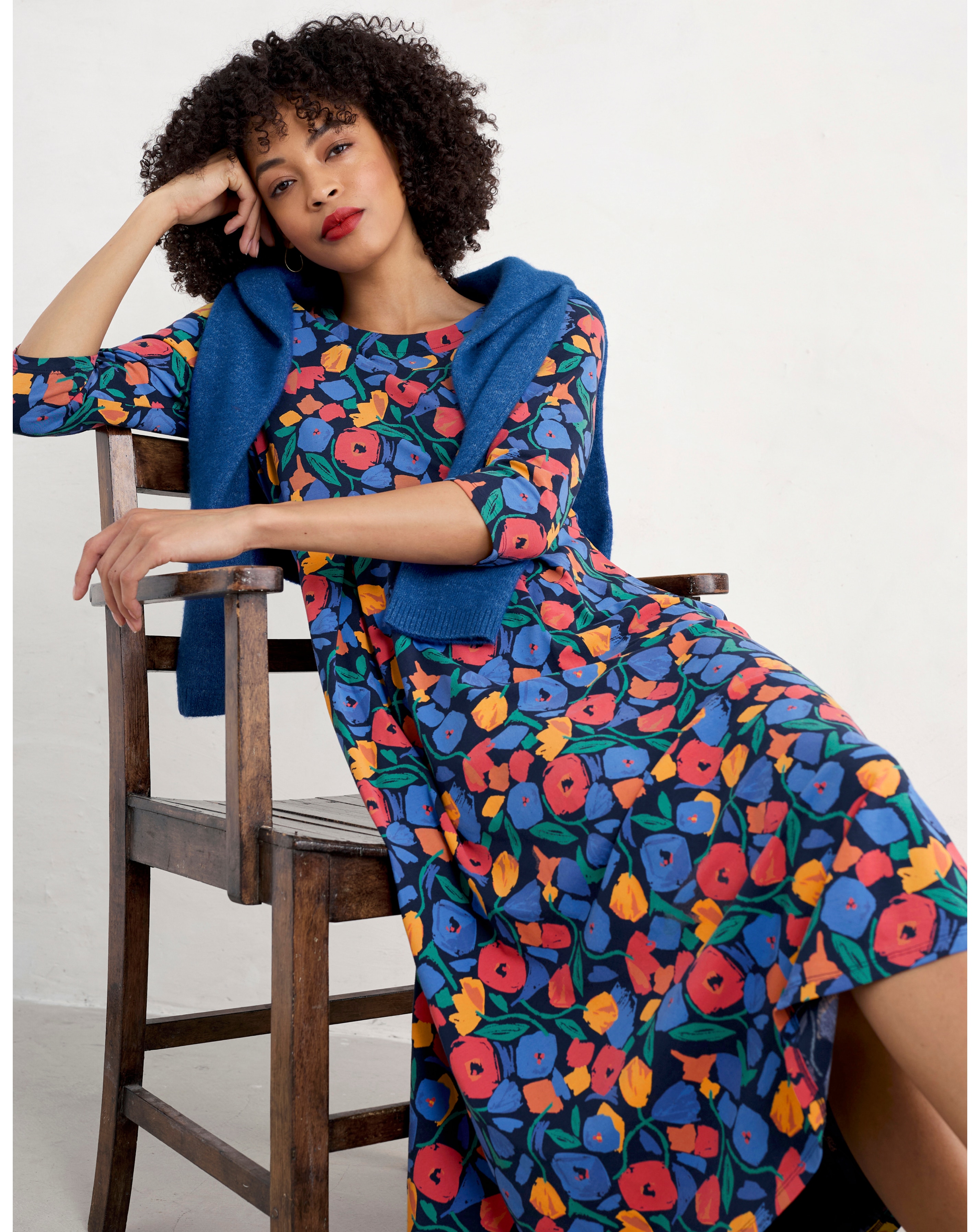 Seasalt Cornwall Veronica Jersey Dress | JD Williams