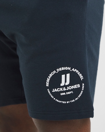 Jack & Jones Swift Sweat Short - Navy Blazer