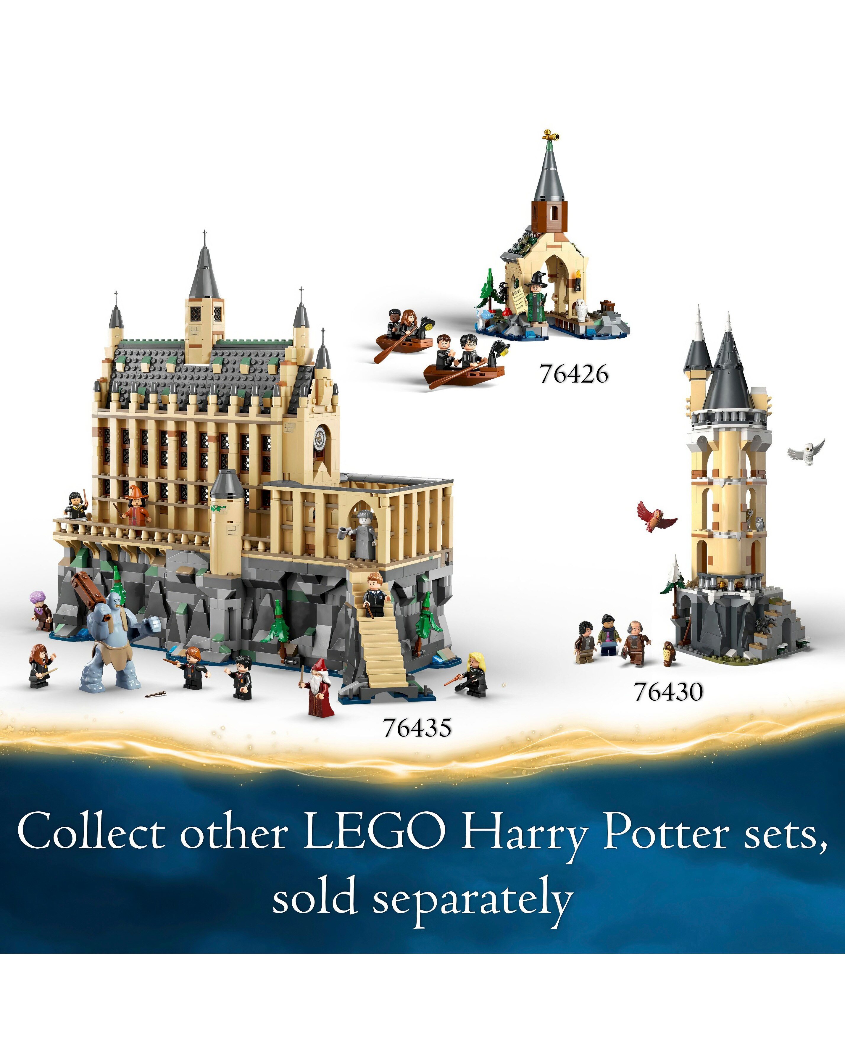 LEGO Harry Potter Hogwarts Castle: The Great Hall 76435 JD Williams