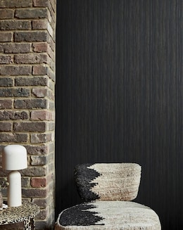 Abigail Ahern Fibre Stripe Twilight Wallpaper