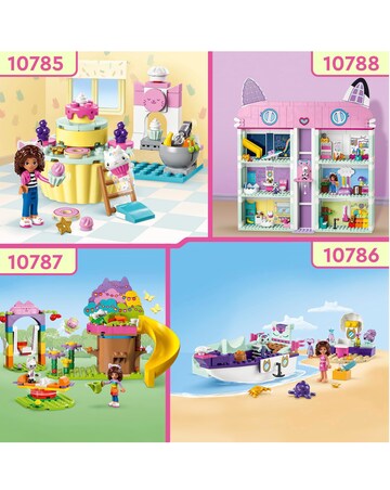 LEGO Gabby's Dollhouse Toy Playset with 4 Figures 10788