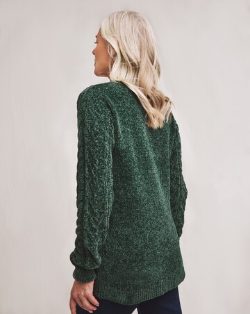 Julipa Mixed Cable Chenille Jumper