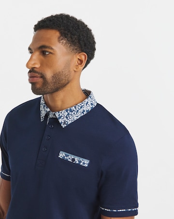 Joe Browns Woven Collar Polo Long