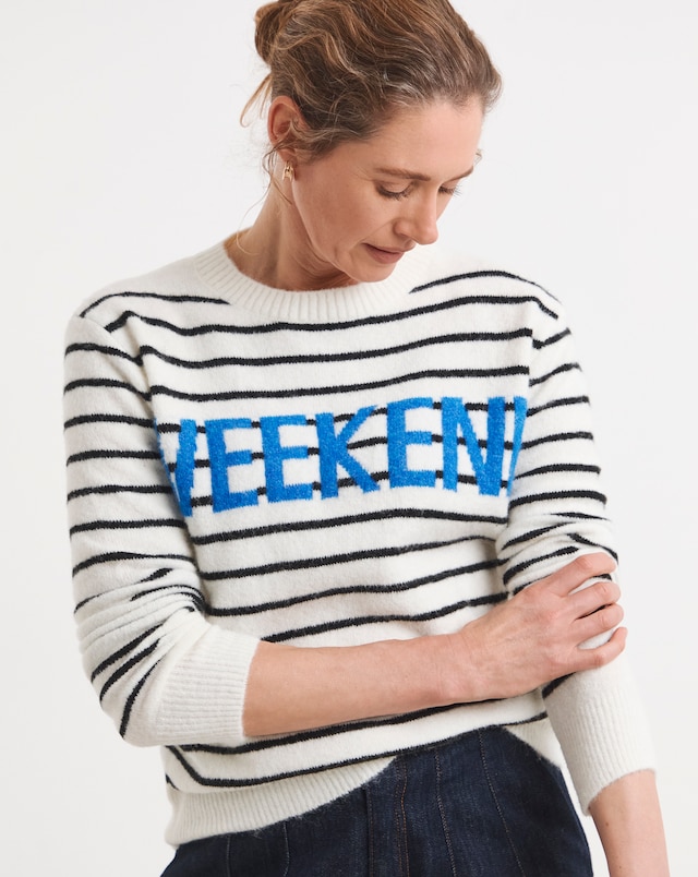Stripe Knitted Jumper