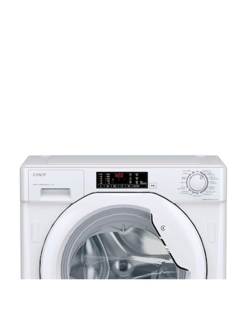 Candy CBW48TWM5J-80 Integrated 8kg Washing Machine 1400rpm White