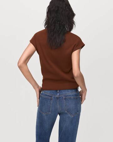 MANGO SLEEVELESS SWEATER