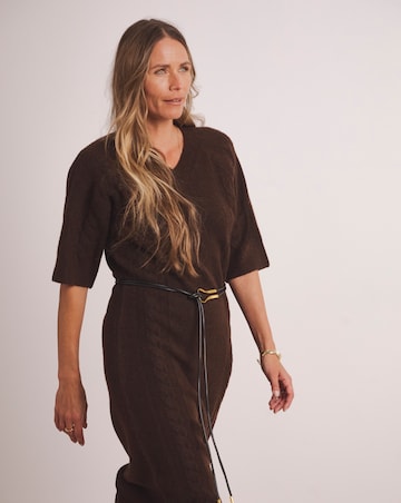 Anthology Cable Knitted Dress