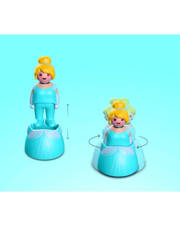 PLAYMOBIL 71457 Junior & Disney: Cinderella's Castle