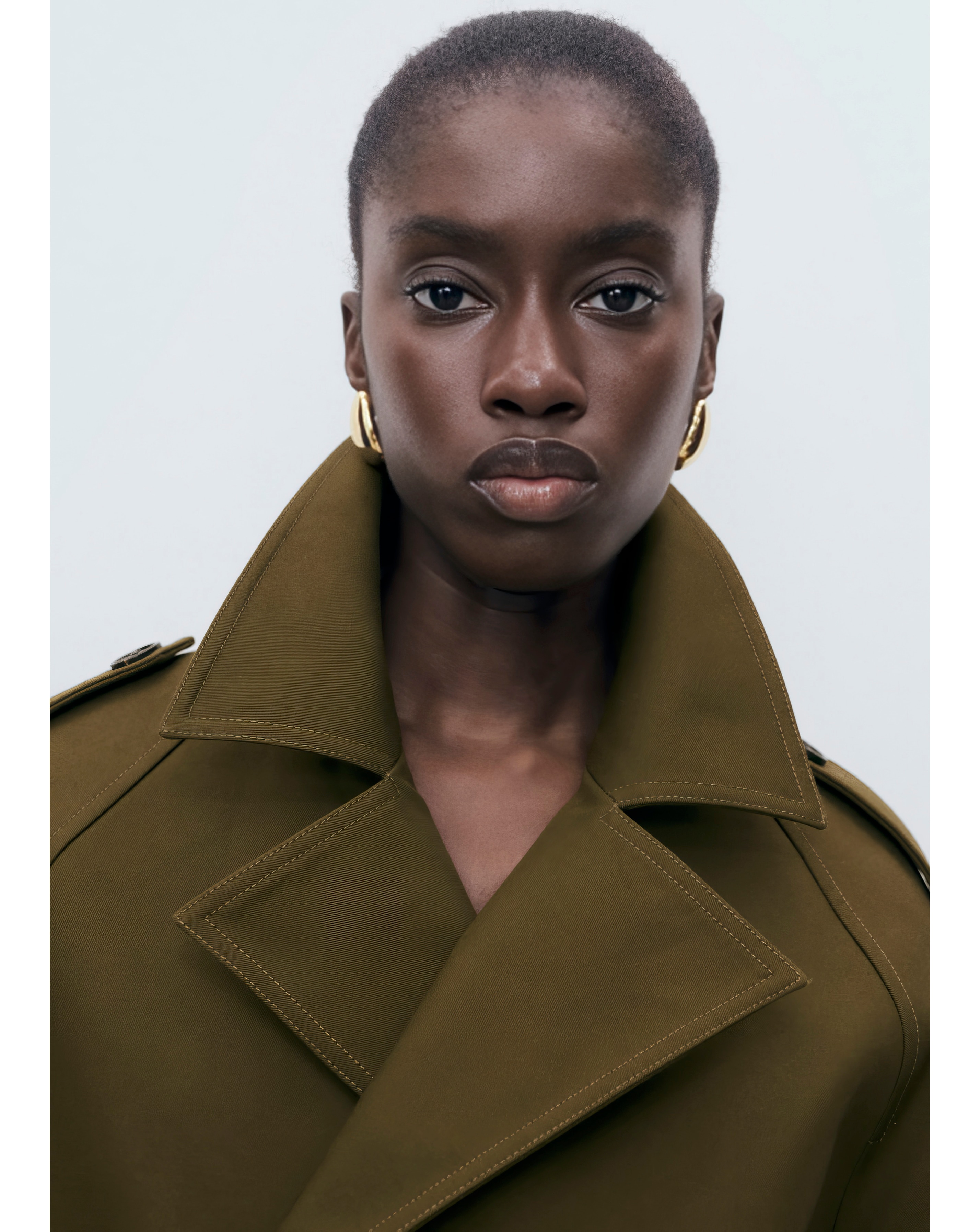 ジャケット・アウター melt the lady wide trench coat Mango Cropped Trenchcoat | JD Williams
