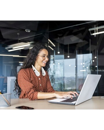 Swan Rechargeable Neck Fan - White