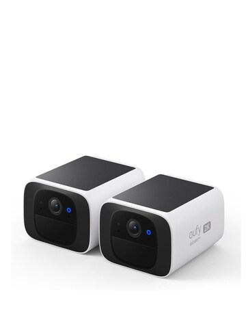 Eufy Outdoor SoloCam S220 Solar 2K No Fee 2 Pack Camera