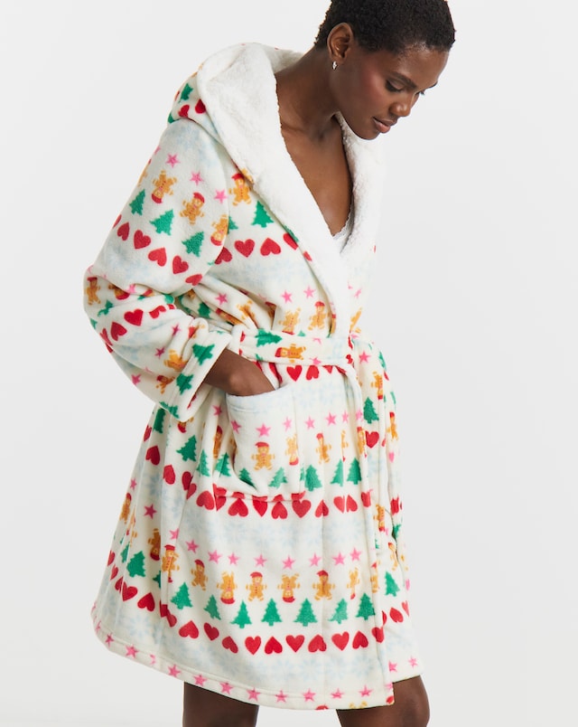 Christmas Dressing Gowns & Robes | JD Williams
