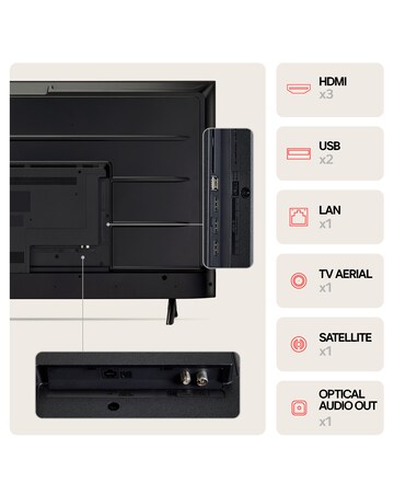 LG 43UT73006LA 43in LED 4K Ultra HD Smart TV