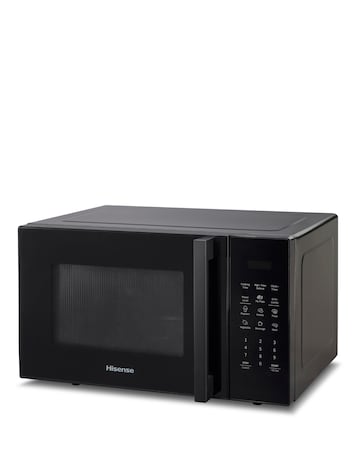 Hisense H29MOBS9HGUK Black Microwave Grill 29L