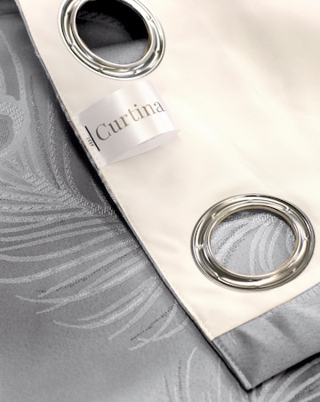 Curtina Feather Eyelet Curtains