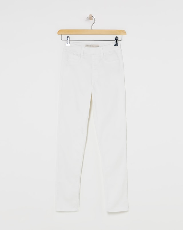 White Stretch Slim Leg Jeggings