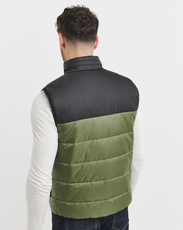 Lacoste Khaki Insulated Padded Gilet
