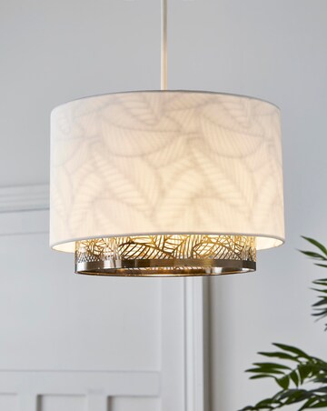 Two Tier Metal Easy Fit 30cm Shade