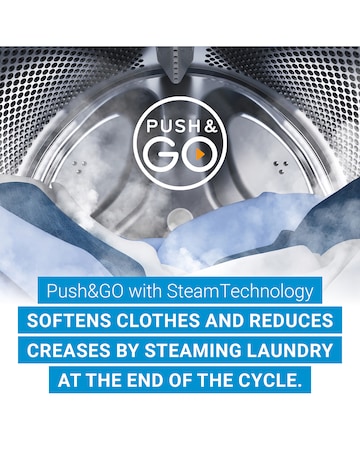 Indesit IP 846S Push & Go Washing Machine - Silver