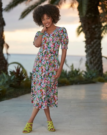 Joe Browns Celia Floral Midi Dress