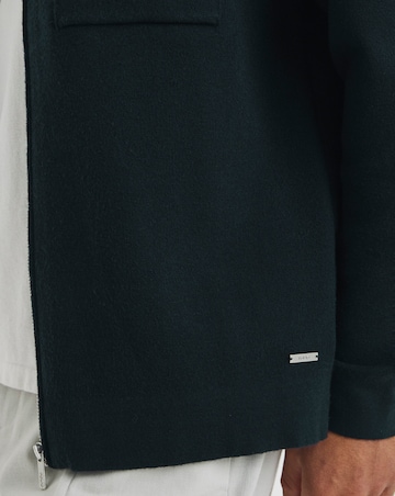 Folio Knitted Zip Through Shirt