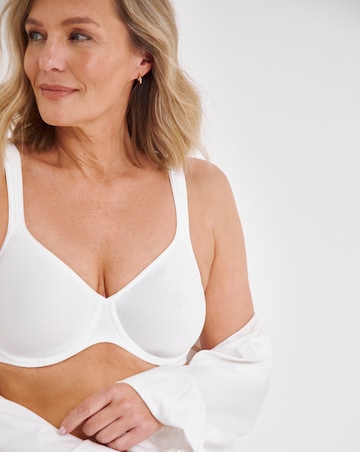 Triumph Modern Cotton Wired Bra White