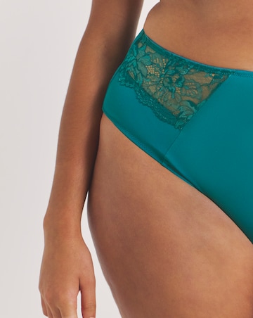 Pretty Secrets (2 Pack) New Ella Full Knickers Teal/Ivory