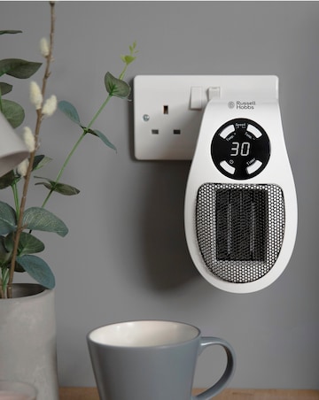 Russell Hobbs Ceramic 500W Plug Heater