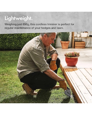 VonHaus - 3.6V 2 in 1 Cordless Trimmer