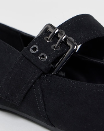 Lexington Mary Jane Ballerina Shoes - Extra Wide Fit (EEE)