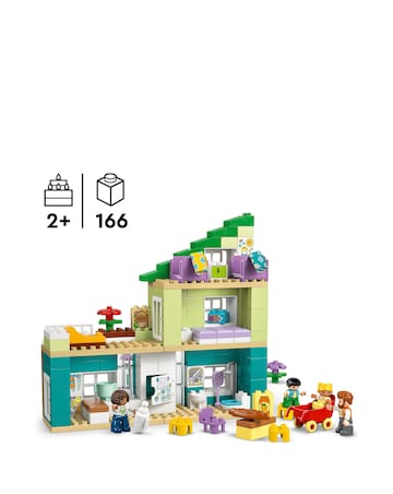 LEGO DUPLO 3 in 1 Modern Family House with Figures