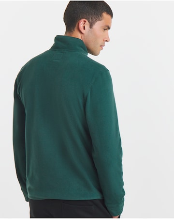 Microfleece Full Zip Jacket-Green