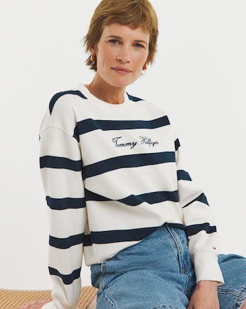 Tommy Hilfiger Pique Script Sweatshirt
