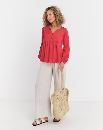 Long Sleeve Smock Top