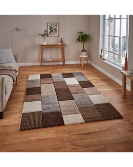 Think Rugs  Block Colour Brooklyn Rug