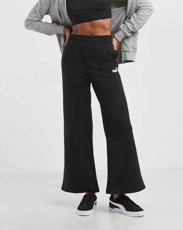 PUMA Essentials Embroidered Wide Pants