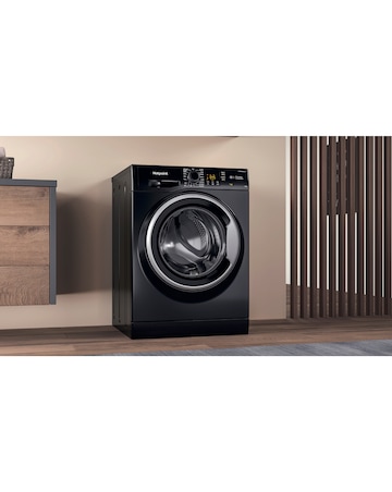 Hotpoint NSWM 1046 BS UK 10kg, 1400rpm, Washing Machine - Black + Install