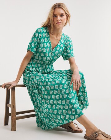 Easy Button Through Dress