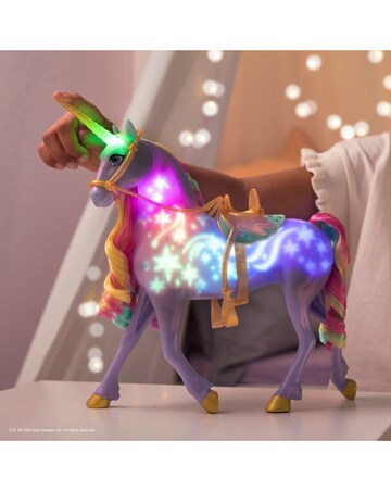 Unicorn Academy 11-inch Rainbow Light-Up Wildstar Unicorn