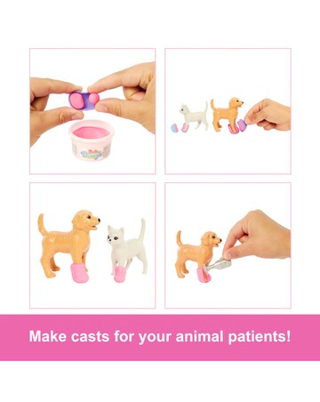 Barbie Fast Cast Vet Clinic Doll and Accessories Playset