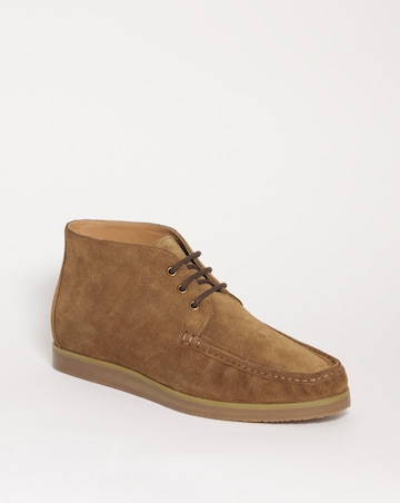 Casual Suede Chukka Boot Wide Fit